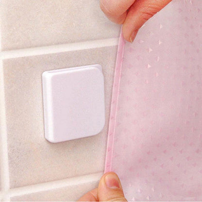 Adhesive Shower Curtain Clips (Set of 2) by HitMyNeed