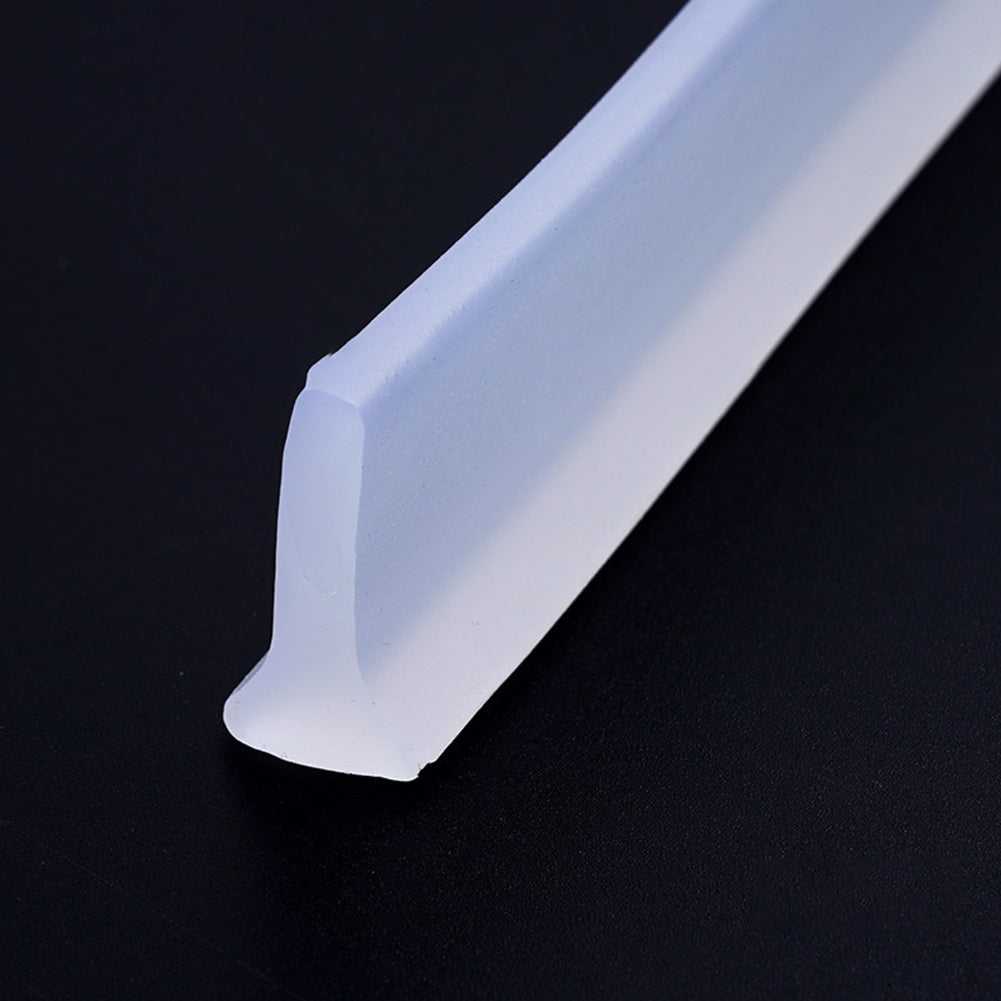 Adhesive Silicone Bathroom Water Barrier Strip transparent 3m by HitMyNeed