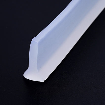 Adhesive Silicone Bathroom Water Barrier Strip transparent 3m by HitMyNeed