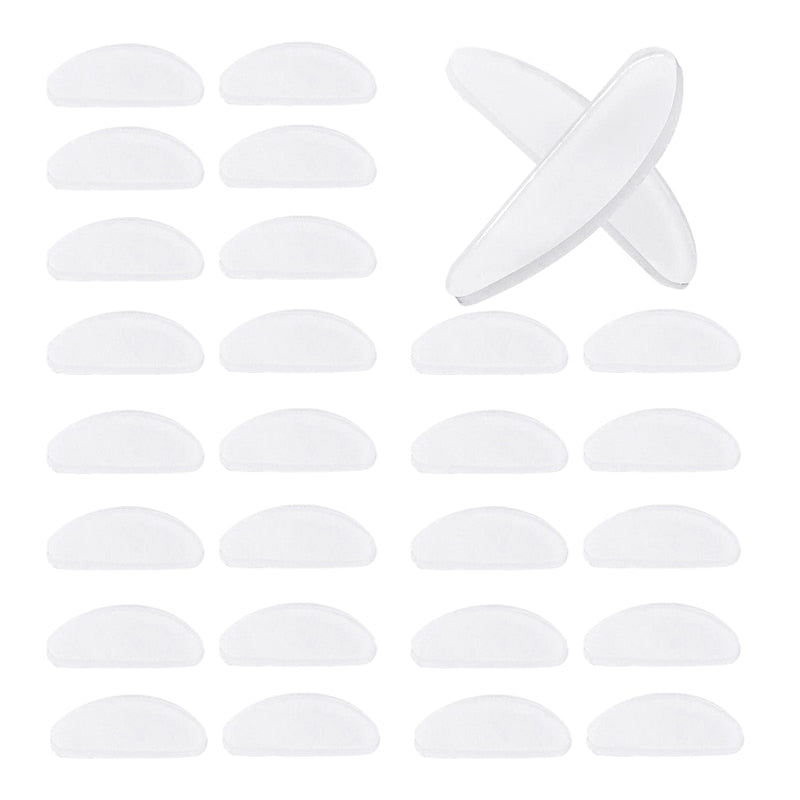 Adhesive Silicone Eyeglass Nose Pads (32 pcs) by HitMyNeed
