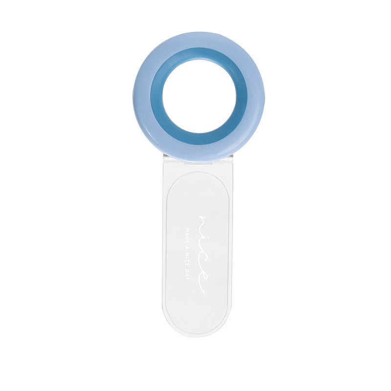Adhesive Toilet Seat Lifter Handle with Ring Grip blue by HitMyNeed