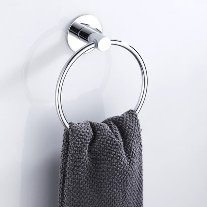 Adhesive Towel Ring Holder for Bathroom & Kitchen by HitMyNeed