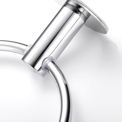 Adhesive Towel Ring Holder for Bathroom & Kitchen by HitMyNeed