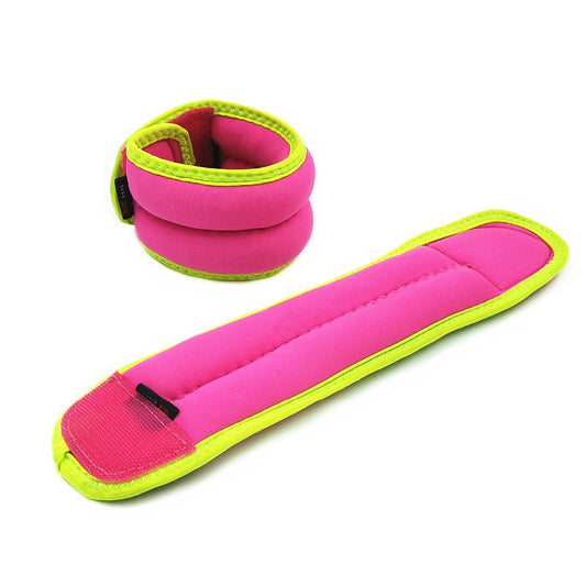 Adjustable 0.5kg Weighted Ankle & Wrist Straps (Pair) by HitMyNeed