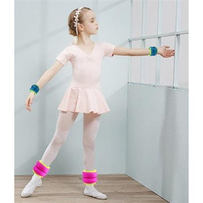 Adjustable 0.5kg Weighted Ankle & Wrist Straps (Pair) by HitMyNeed