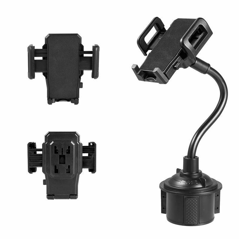 Adjustable 360° Cell Phone Cup Holder for Cars by HitMyNeed