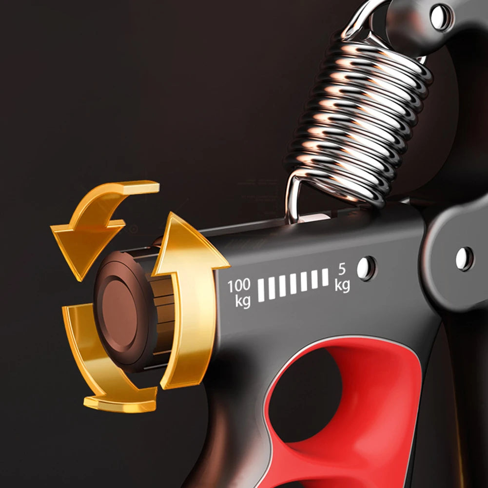 Adjustable 5-100kg Hand Grip & Wrist Strengthener by HitMyNeed