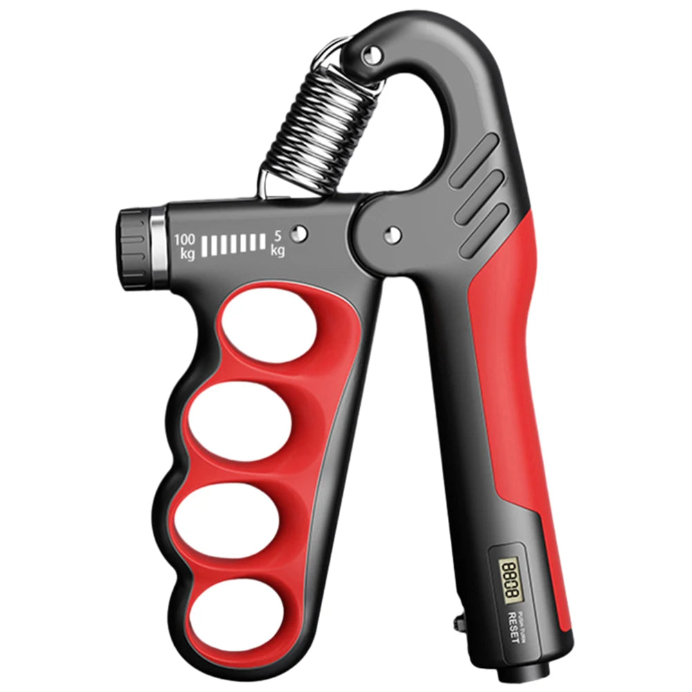 Adjustable 5-100kg Hand Grip & Wrist Strengthener red-5-100kg by HitMyNeed