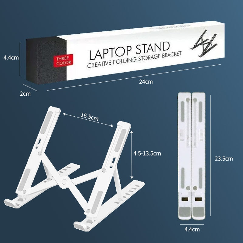 Adjustable 7-Angle Portable Tablet & Laptop Stand by HitMyNeed