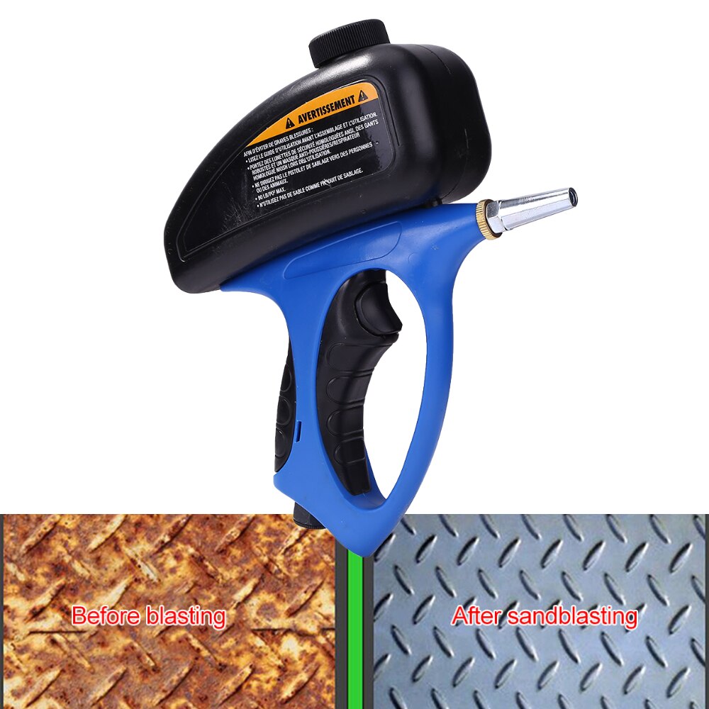 Adjustable 90 PSI Handheld Gravity Sandblasting Gun by HitMyNeed