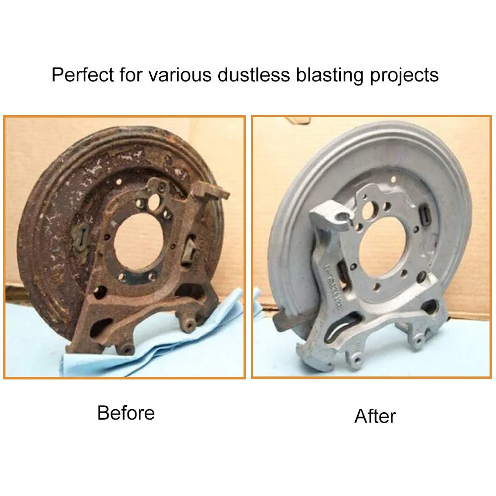 Adjustable 90 PSI Handheld Gravity Sandblasting Gun Set by HitMyNeed