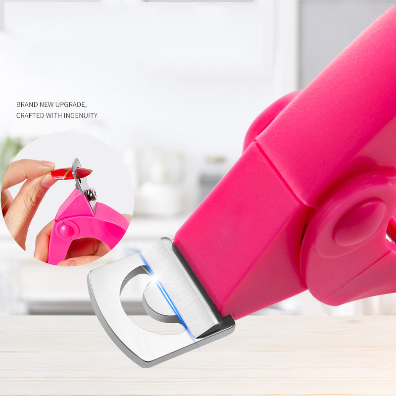 Adjustable Acrylic Nail Clipper Stainless Steel by HitMyNeed