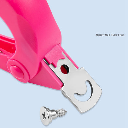 Adjustable Acrylic Nail Cutter with Style Wheel by HitMyNeed