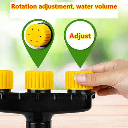 Adjustable Agriculture Atomizer Irrigation Nozzles 3-head by HitMyNeed