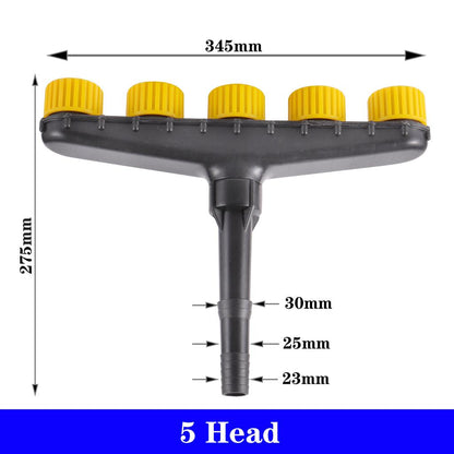 Adjustable Agriculture Atomizer Irrigation Sprinkler 5-spray-nozzle by HitMyNeed