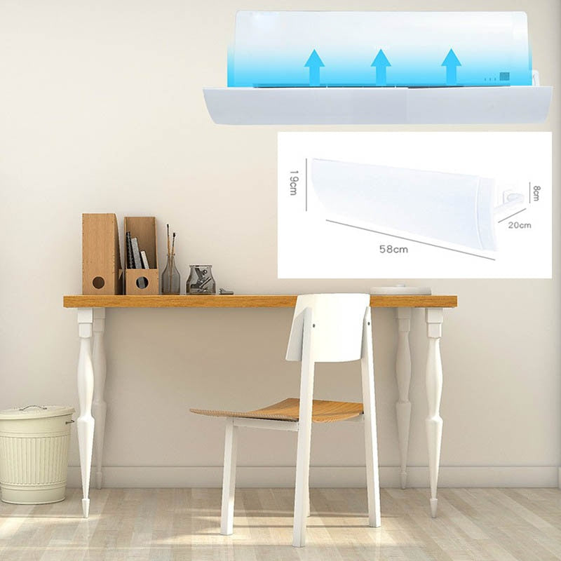 Adjustable Air Conditioner Wind Deflector by HitMyNeed