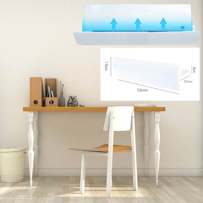 Adjustable Air Conditioner Wind Deflector by HitMyNeed