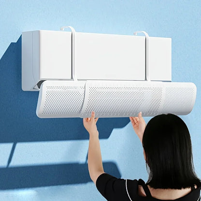 Adjustable Air Conditioner Wind Shield & Dust Cover by HitMyNeed