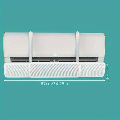 Adjustable Air Conditioner Wind Shield & Dust Cover by HitMyNeed