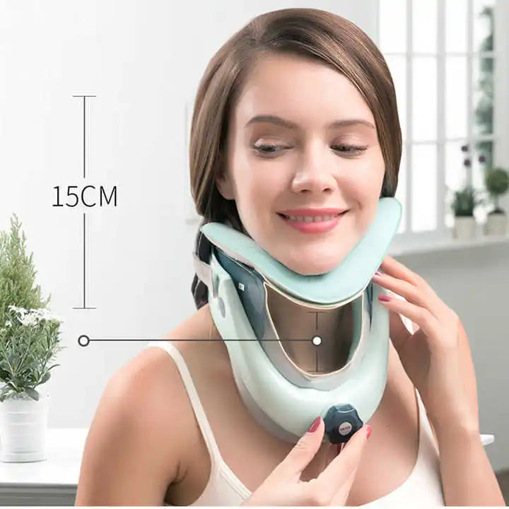 Adjustable Air Neck Traction Collar for Home Use by HitMyNeed