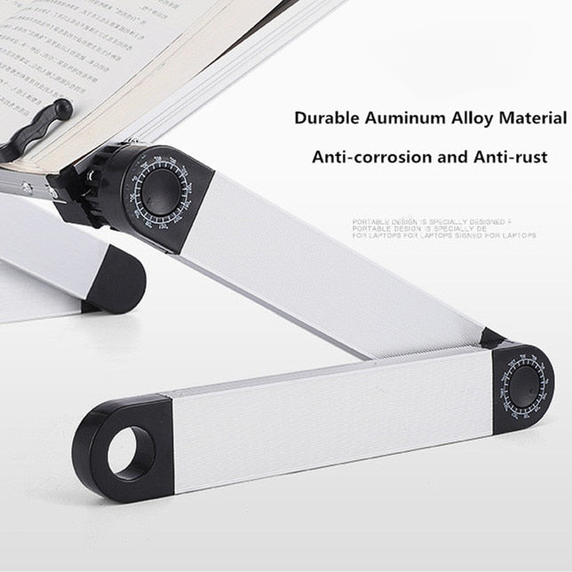 Adjustable Aluminum Bookstand Holder by HitMyNeed