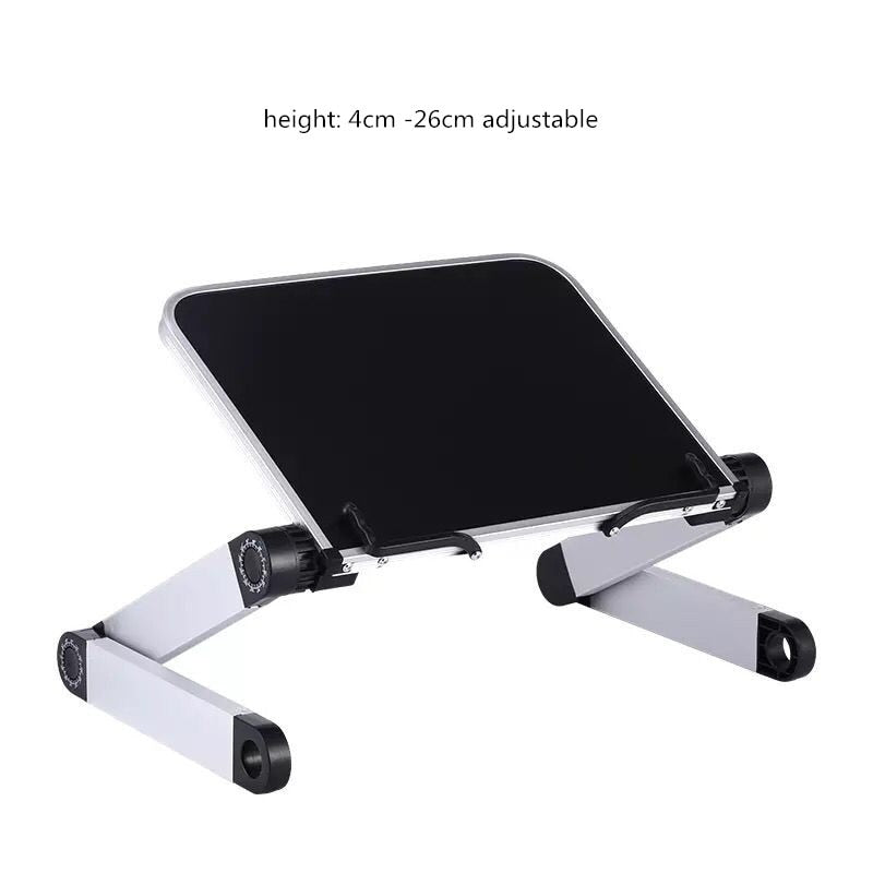 Adjustable Aluminum Bookstand Holder black by HitMyNeed