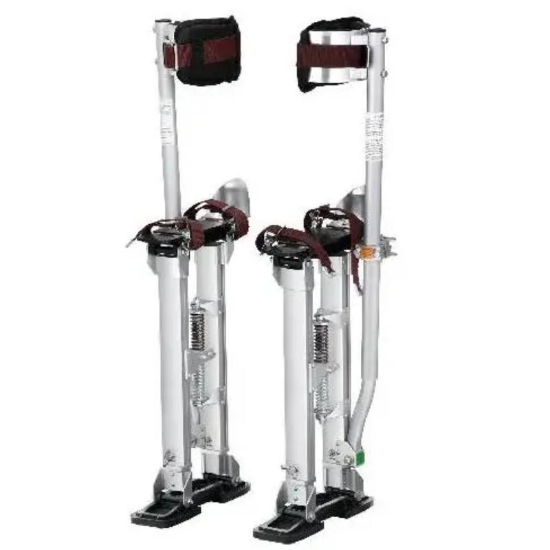 Adjustable Aluminum Drywall Stilts with Knee Pads 36in by HitMyNeed