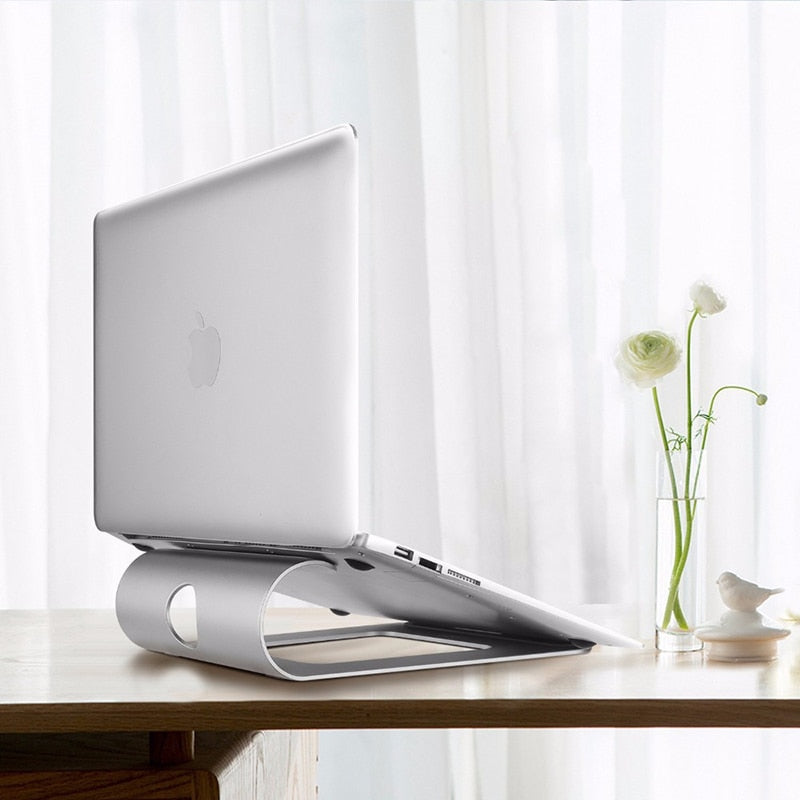Adjustable Aluminum Laptop Stand with Cooling Design by HitMyNeed
