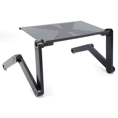 Adjustable Aluminum Laptop Table with Mouse Pad by HitMyNeed