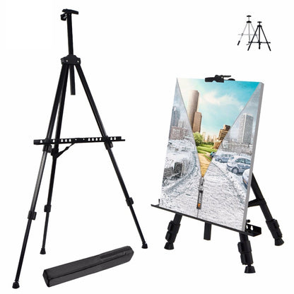 Adjustable Aluminum Painting Easel with Carry Bag by HitMyNeed