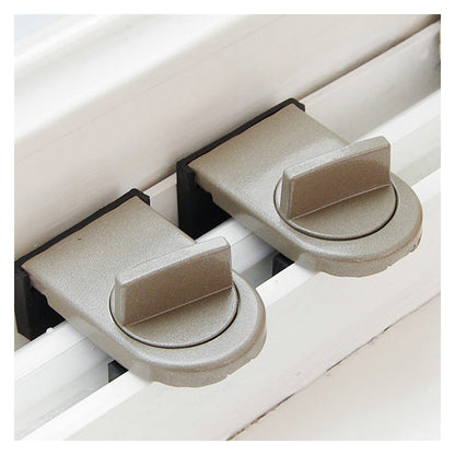Adjustable Aluminum Sliding Door & Window Lock by HitMyNeed