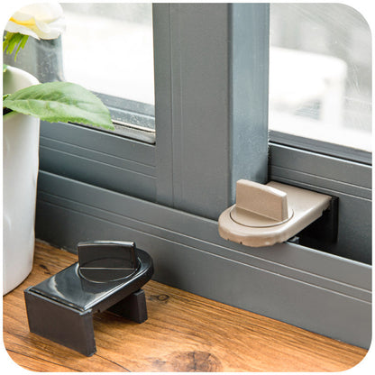 Adjustable Aluminum Sliding Door & Window Lock by HitMyNeed