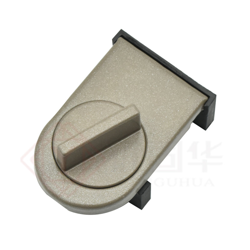 Adjustable Aluminum Sliding Door & Window Lock Brown by HitMyNeed