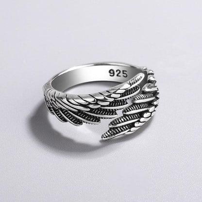 Adjustable Angel Wing Ring for Men and Women by HitMyNeed
