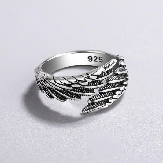 Adjustable Angel Wing Ring for Men and Women by HitMyNeed