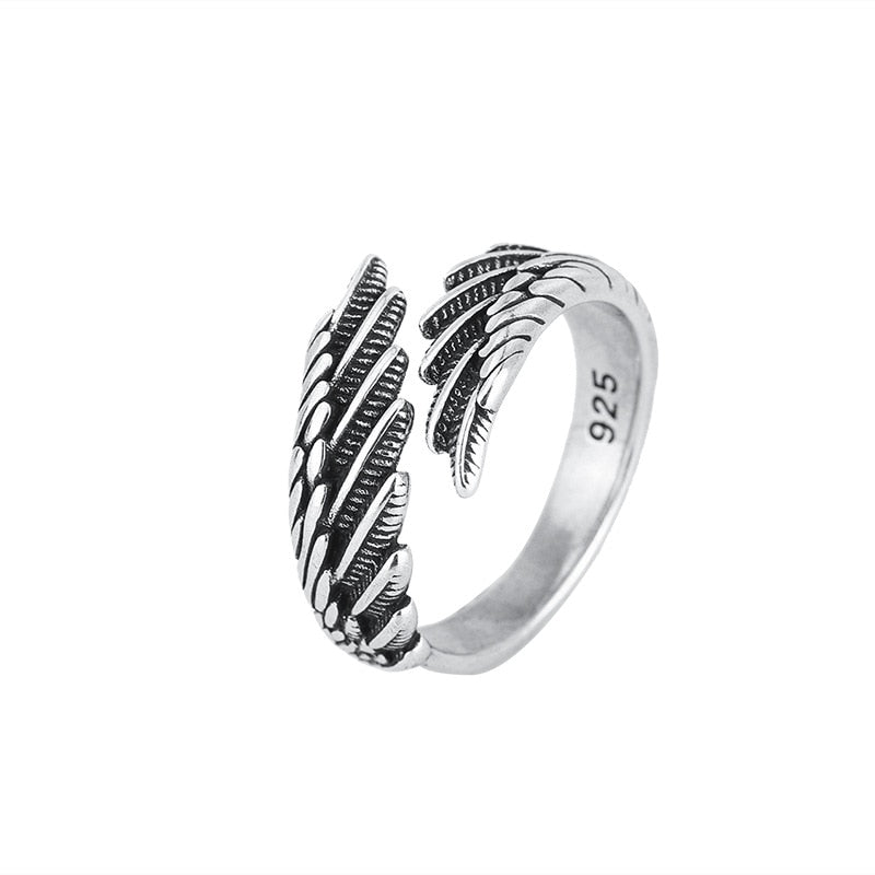 Adjustable Angel Wing Ring for Men and Women by HitMyNeed
