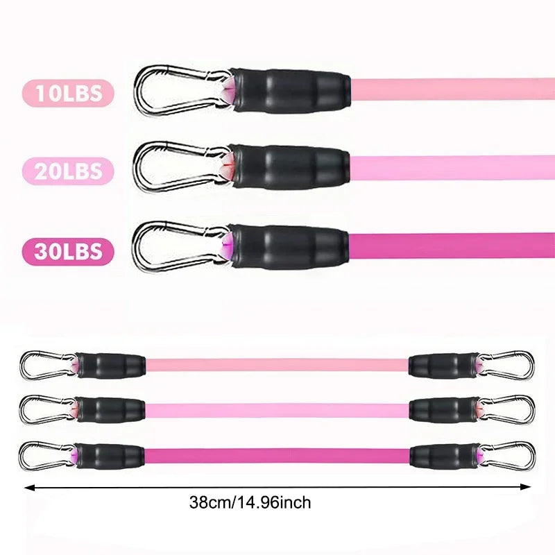 Adjustable Ankle Straps Resistance Bands Set by HitMyNeed