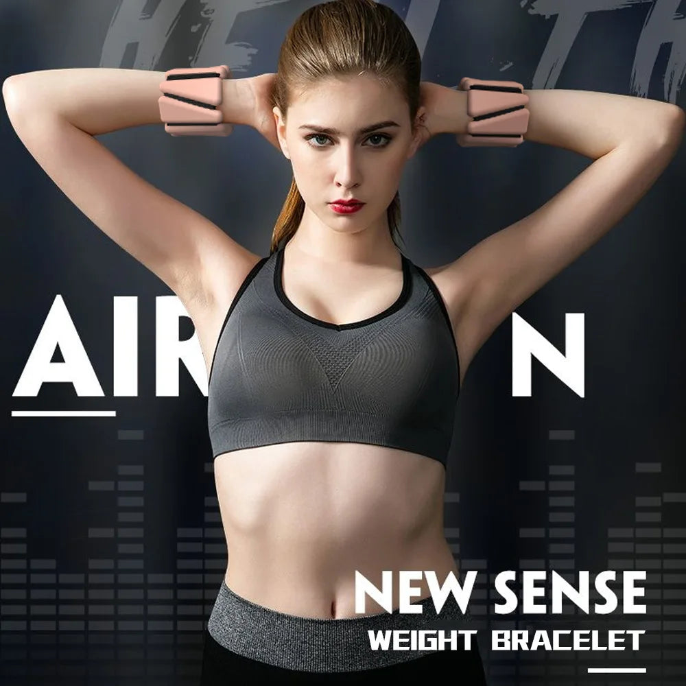 Adjustable Ankle & Wrist Weights for All Workouts by HitMyNeed