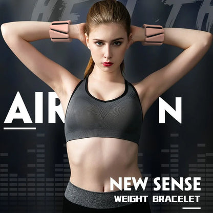 Adjustable Ankle & Wrist Weights for All Workouts by HitMyNeed