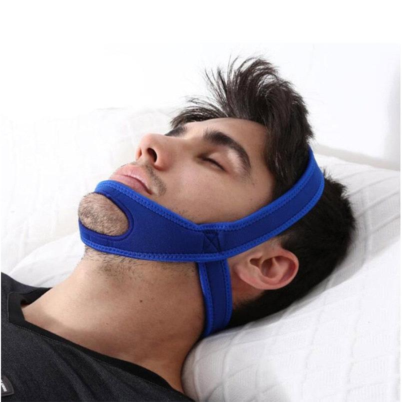Adjustable Anti-Snore Chin Strap Neoprene Belt by HitMyNeed