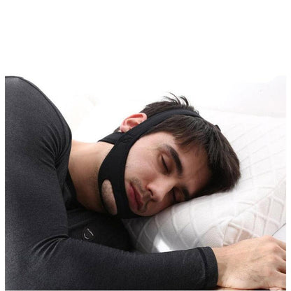 Adjustable Anti-Snore Chin Strap Neoprene Belt by HitMyNeed