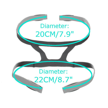 Adjustable Anti-Snoring CPAP Headgear Strap by HitMyNeed