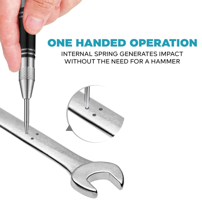 Adjustable Automatic Centre Punch for Metal & Wood by HitMyNeed