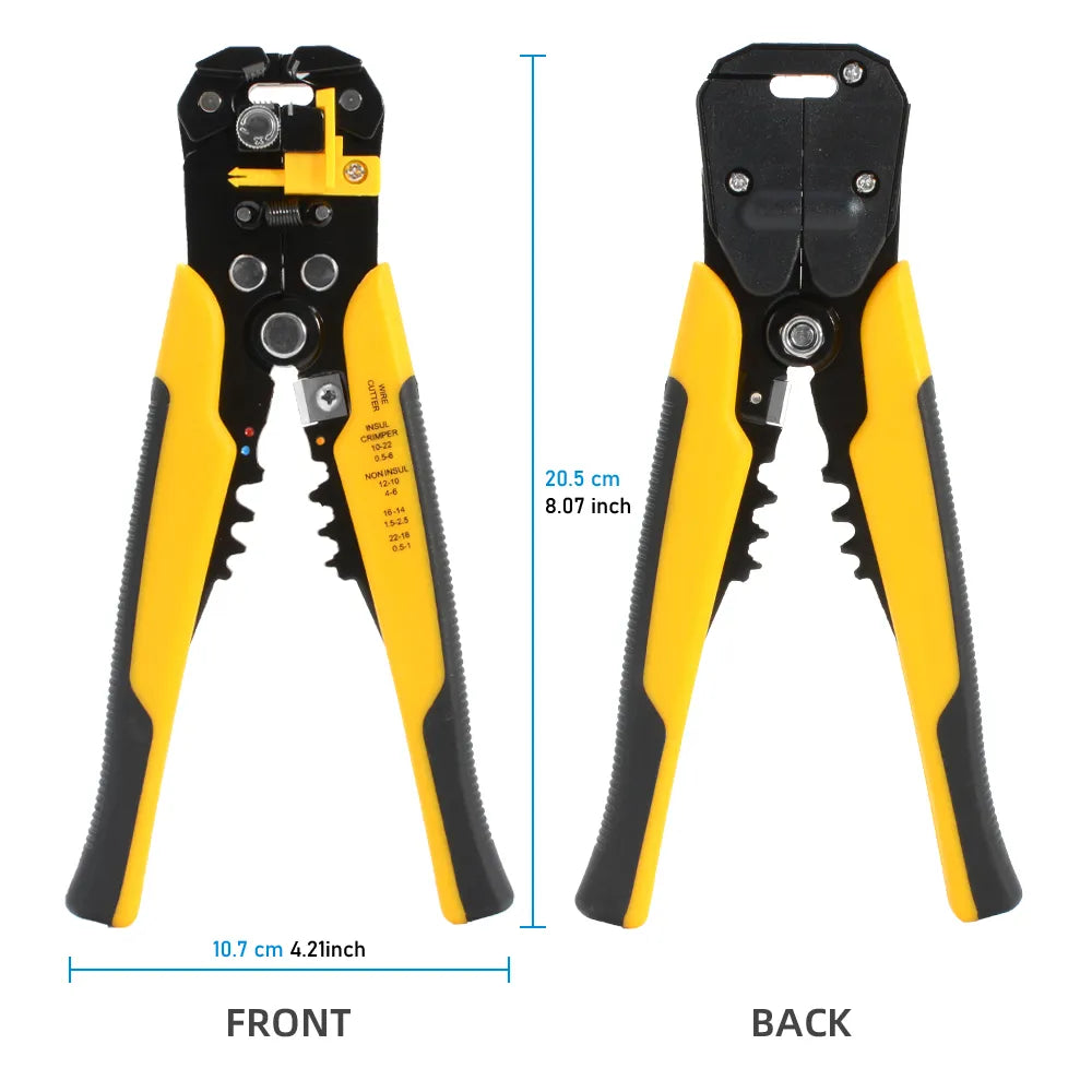 Adjustable Automatic Wire Stripper, Crimper & Cutter by HitMyNeed