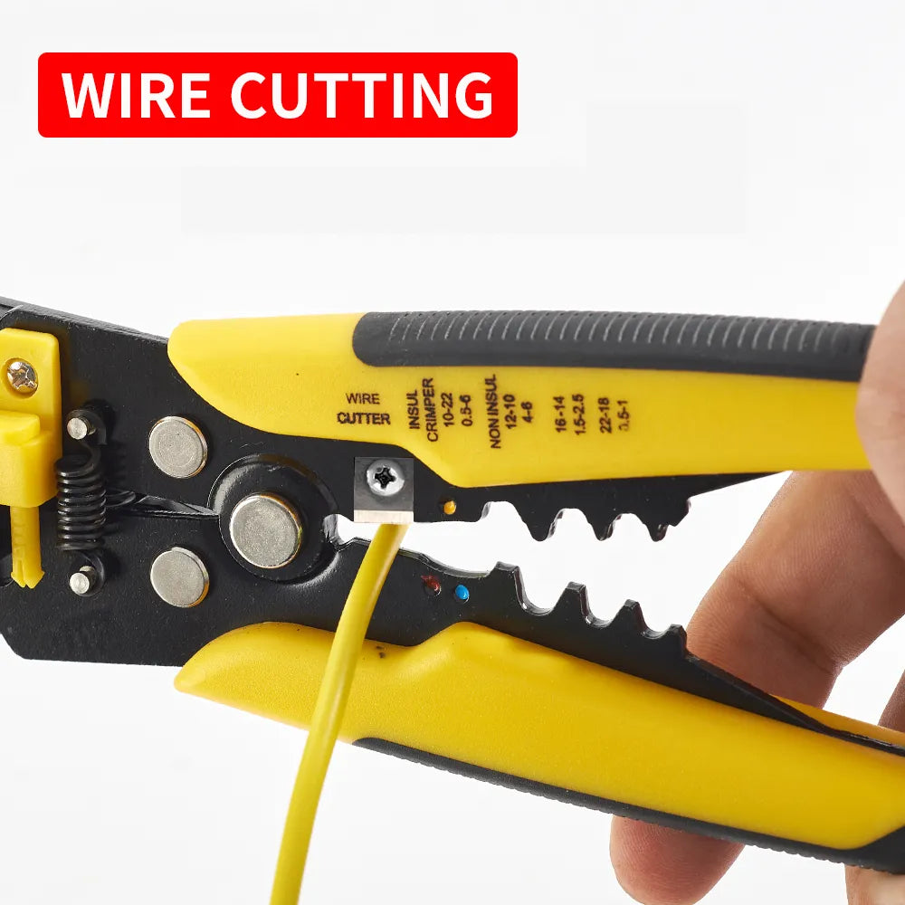 Adjustable Automatic Wire Stripper, Crimper & Cutter by HitMyNeed