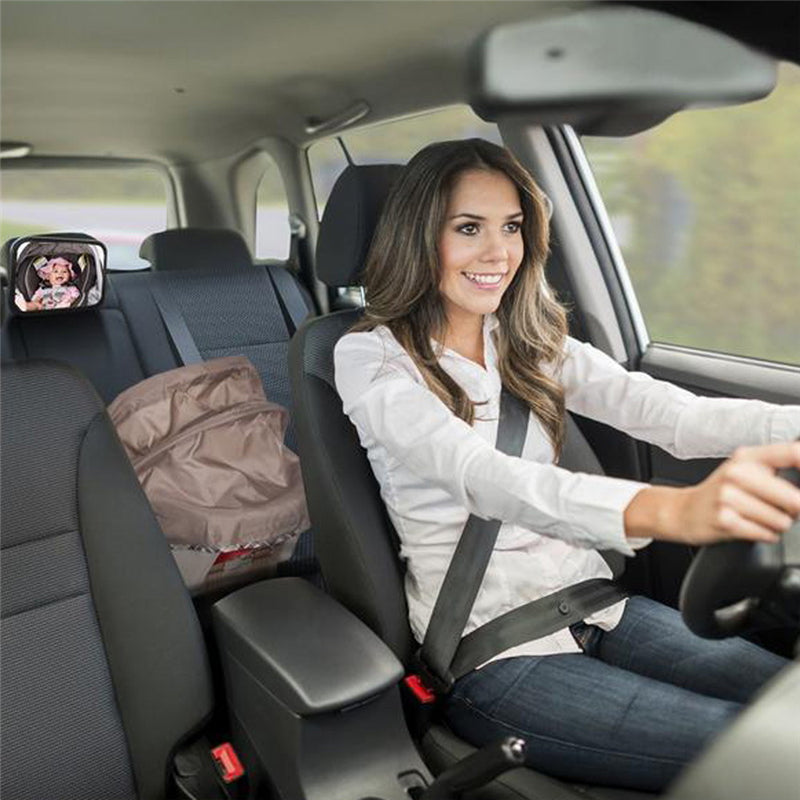 Adjustable Baby Car Mirror for Rear Seat View by HitMyNeed