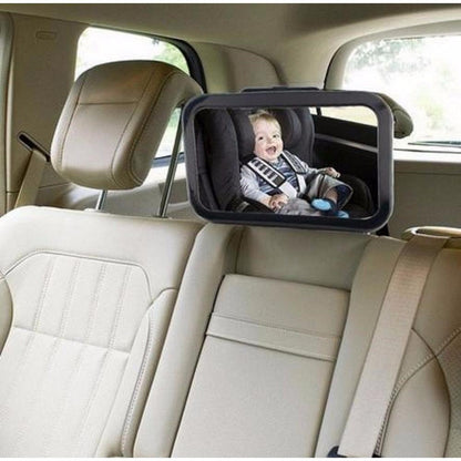 Adjustable Baby Car Mirror for Rear Seat View by HitMyNeed
