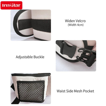 Adjustable Baby Carrier Waist Stool with Hip Seat by HitMyNeed