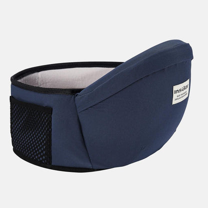 Adjustable Baby Carrier Waist Stool with Hip Seat dark-blue by HitMyNeed