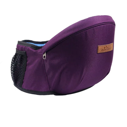 Adjustable Baby Carrier Waist Stool with Hip Seat purple by HitMyNeed